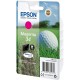 Epson Golf ball Singlepack Magenta 34 DURABrite Ultra Ink C13T34634010