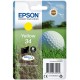 Epson Golf ball Singlepack Yellow 34 DURABrite Ultra Ink C13T34644020