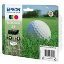 Epson Golf ball Multipack 4-colours 34 DURABrite Ultra Ink C13T34664020