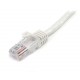 StarTech.com Cavo di Rete da 5m Bianco Cat5e Ethernet RJ45 Antigroviglio 45PAT5MWH