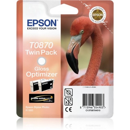 Epson Flamingo Twinpack Gloss Optimizer C13T08704010