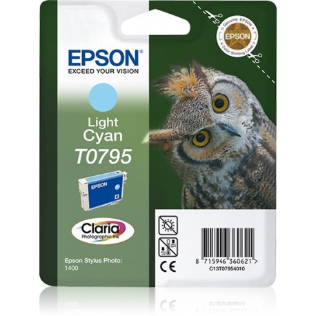 Epson Owl Cartuccia Ciano Chiaro C13T07954020
