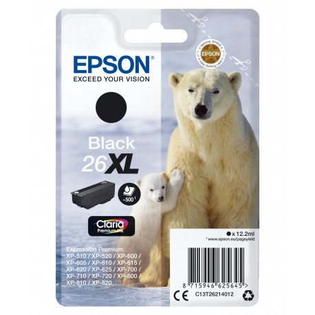 Epson Cartuccia Nero XL C13T26214012