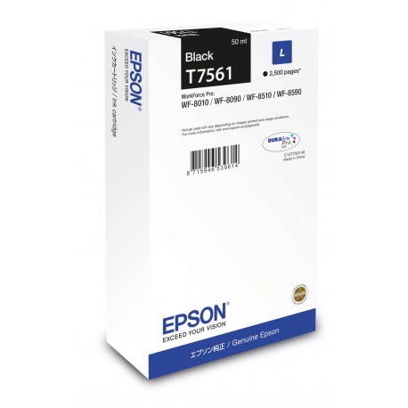 Epson Tanica Nero C13T756140