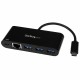 StarTech.com Adattatore di rete USB C a Ethernet a 3 porte Hub USB 3.0 con Power Delivery US1GC303APD