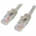 StarTech.com Cavo di Rete da 10m Grigio Cat5e Ethernet RJ45 Antigroviglio 45PAT10MGR