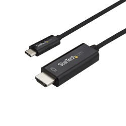 StarTech.com Cavo USB C a HDMI da 3m Cavetto USB 3.1 Tipo C a HDMI 4k a 60Hz Nero CDP2HD3MBNL