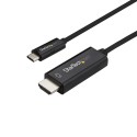 StarTech.com Cavo USB-C a HDMI da 3m - Cavetto USB 3.1 Tipo C a HDMI - 4k a 60Hz - Nero CDP2HD3MBNL