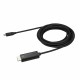 StarTech.com Cavo USB C a HDMI da 3m Cavetto USB 3.1 Tipo C a HDMI 4k a 60Hz Nero CDP2HD3MBNL