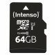Intenso 3423490 memoria flash 64 GB MicroSDXC UHS I Classe 10 INT3423490