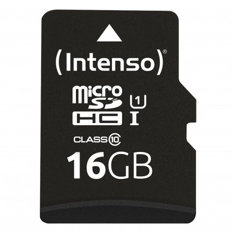 Intenso 16GB microSDHC UHS I Classe 10 INT3423470