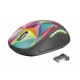 Trust Yvi FX mouse Ambidestro RF Wireless Ottico 1600 DPI TRU22337