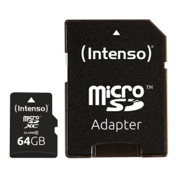 Intenso 64GB MicroSDHC MicroSDXC Classe 10 3413490