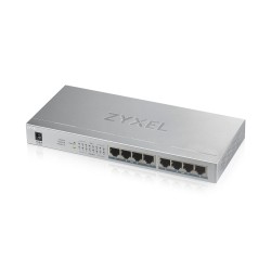 ZyXEL GS1008HP Non gestito Gigabit Ethernet 101001000 Supporto Power over Ethernet PoE Grigio GS1008HP EU0101F