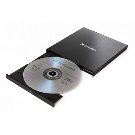 Verbatim 43889 lettore di disco ottico Blu Ray RW Nero
