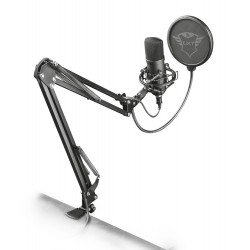 Trust GXT 252 Emita Plus Nero Microfono da studio TRU22400