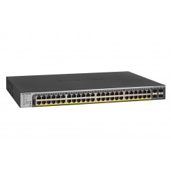 Netgear GS752TPP Gestito L2L3L4 Gigabit Ethernet 101001000 Supporto Power over Ethernet PoE 1U Nero GS752TPP 100EUS