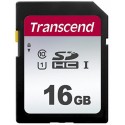 Transcend 16GB, UHS-I, SD SDHC NAND Classe 10 TS16GSDC300S