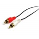 StarTech.com Cavo audio stereo 3,5 mm a 2x RCA MM MU6MMRCA