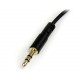 StarTech.com Cavo Audio Stereo 3,5mm slim angolato a destra da 1,8m MM MU6MMSRA