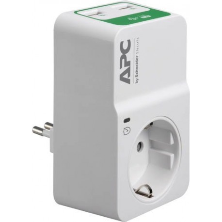 APC PM1WU2 IT protezione da sovraccarico Bianco 1 presae AC 230 V