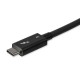 StarTech.com Cavo Thunderbolt 3 a Thunderbolt 3 USB C da 0,8m 40Gbps TBLT34MM80CM