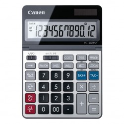 Canon TS 1200TSC calcolatrice Desktop Calcolatrice di base Metallico 2468C002