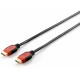 Conceptronic 119343 cavo HDMI 3 m HDMI tipo A Standard Nero, Rosso