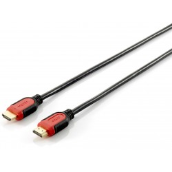Conceptronic 119343 cavo HDMI 3 m HDMI tipo A Standard Nero, Rosso
