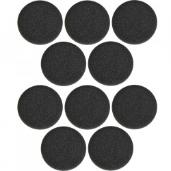 Jabra 14101 45 cuscinetto per auricolari Schiuma Nero 10 pz