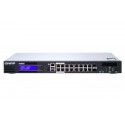 QNAP QGD-1600P Gestito Gigabit Ethernet 101001000 Supporto Power over Ethernet PoE 1U Nero, Grigio QGD-1600P-4G