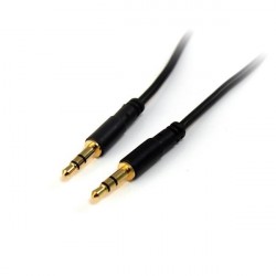 StarTech.com Cavo Audio Stereo slim da 3m MM MU10MMS