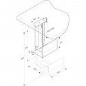 Nilox RO17.03.1127 Supporto CPU a carrello Nero