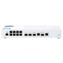 QNAP QSW M408 2C switch di rete Gestito L2 10G Ethernet 100100010000 Bianco