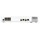 QNAP QSW M2108 2C switch di rete Gestito L2 2.5G Ethernet 10010002500 Grigio, Bianco