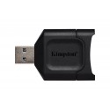 Kingston Technology MobileLite Plus lettore di schede USB 3.2 Gen 1 3.1 Gen 1 Type-A Nero MLP