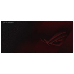 ASUS ROG Strix Scabbard II Tappetino per mouse per gioco da computer Nero, Rosso 90MP0210 BPUA00