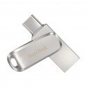 Sandisk Ultra Dual Drive Luxe unità flash USB 512 GB USB Type-A USB Type-C 3.2 Gen 1 3.1 Gen 1 Acciaio inossidabile ...