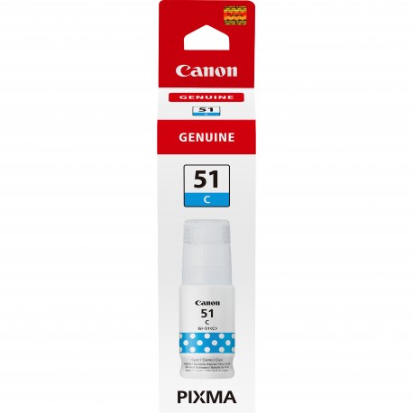 Canon GI 51C, Resa elevata, Flacone dinchiostro, Ciano 4546C001