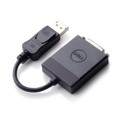 DELL 470 ABEO cavo e adattatore video DisplayPort DVI Nero