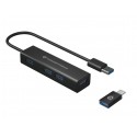 Conceptronic HUBBIES06B hub di interfaccia USB 3.2 Gen 1 3.1 Gen 1 Type-A 5000 Mbits Nero