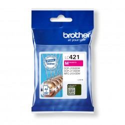 Brother LC 421M cartuccia dinchiostro 1 pz Originale Magenta LC421M
