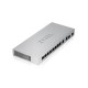 ZyXEL XGS1010 12 Non gestito Gigabit Ethernet 101001000 Argento XGS1010 12 ZZ0101F