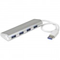 StarTech.com Hub USB 3.0 a 4 porte compatto e portatile con cavo integrato ST43004UA