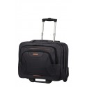 AMERICAN TOURISTER At Work borsa per notebook 39,6 cm 15.6 Valigetta ventiquattrore Nero, Arancione 88533-1070