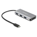 StarTech.com Hub USB-C a 3 porte con lettore per schede SD - 10 Gbps - 3 USB-A HB31C3ASDMB