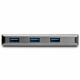 StarTech.com Hub USB C a 3 porte con lettore per schede SD 10 Gbps 3 USB A HB31C3ASDMB