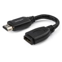 StarTech.com Cavo HDMI 2.0 prolunga salvaporta da 15cm - 4K 60Hz HD2MF6INL