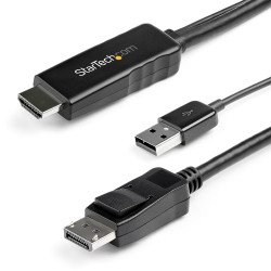 StarTech.com Cavo adattatore HDMI a DisplayPort da 2m 4K 30Hz HD2DPMM2M