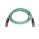 StarTech.com Cavo in Fibra Ottica Multimodale Duplex OM4 LCLC 100 Gb 50125 LSZH Turchese da 2m 450FBLCLC2